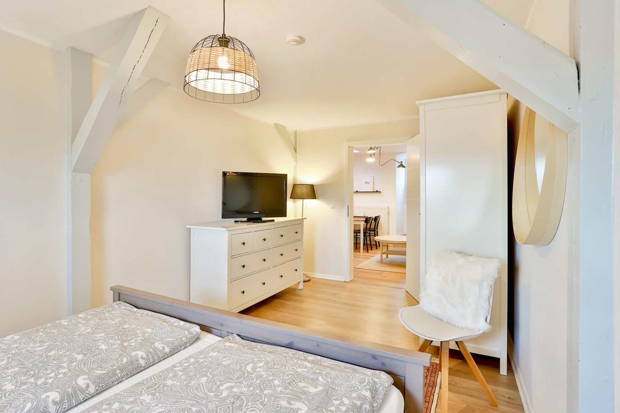 Apartments Am Bahnhof シュトラールズント 部屋 写真